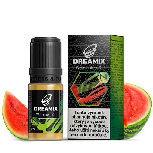 Nikotinová Sůl Dreamix - Vodní meloun - Watermelon'S