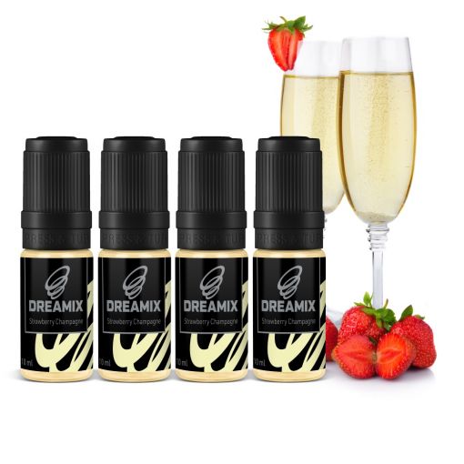 Dreamix - Jahoda Se Šampaňským / Strawberry Champagne 4x10ml