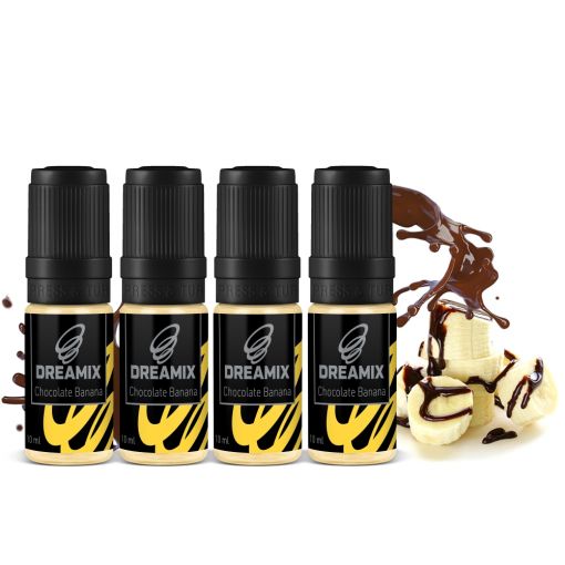 Dreamix - Čokoládový banán / Chocolate Banana 4x10ml