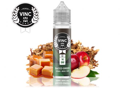 Příchuť VINC Bacco Green Shake and Vape 12ml