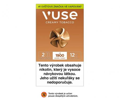 VUSE ePOD náplň Creamy Tobacco 2ML 12MG - 2KS