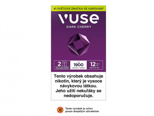 VUSE ePOD náplň Dark Cherry 2ML 12MG - 2KS