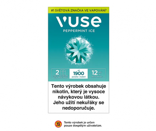 VUSE ePOD náplň Peppermint Ice 2ML 12MG - 2KS