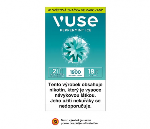 VUSE ePOD náplň Peppermint Ice 2ML 18MG - 2KS