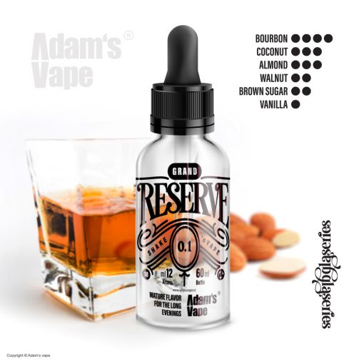 Příchuť Adams vape S&V: Grand Reserve 10ml