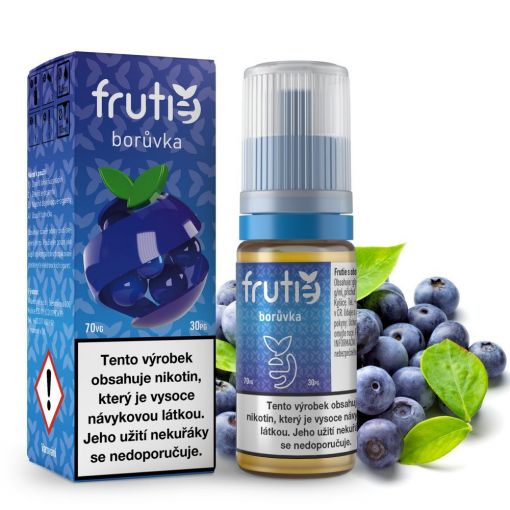 Frutie - Borůvka / Blueberry - 10ml - 0mg EXPIRACE! 7/24