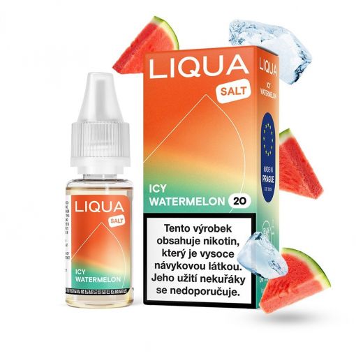 LIQUA Salt Icy Watermelon / Ledový vodní meloun 10ml