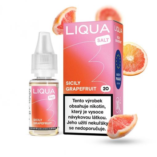 LIQUA Salt Sicily Grapefruit / Sicilský grapefruit 10ml