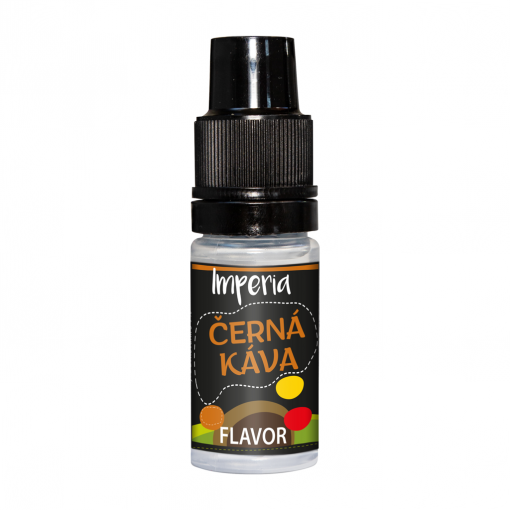 Příchuť IMPERIA Black Label Černá káva 10ml - Kolek Q