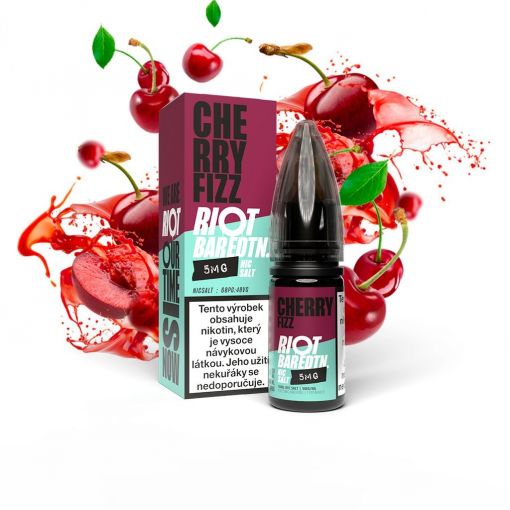 Riot BAR EDTN Salt Cherry Fizz / Třešňová směs 10ml