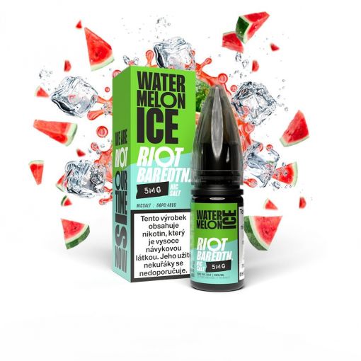 Riot BAR EDTN Salt Watermelon Ice / Ledový vodní meloun 10ml