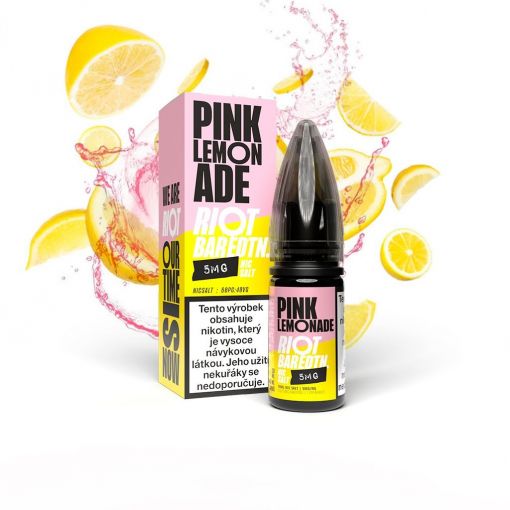 Riot BAR EDTN Salt Pink Lemonade / Růžová limonáda 10ml