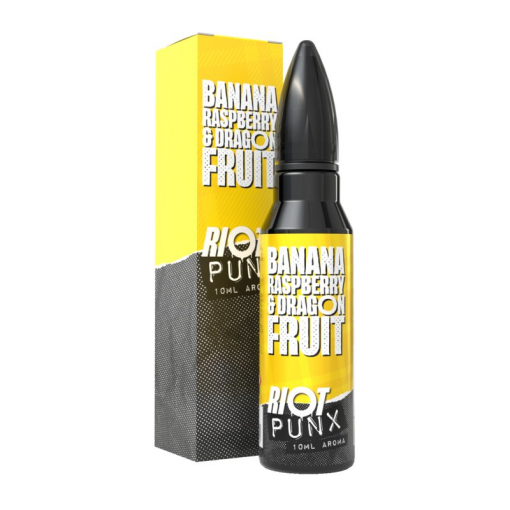 Příchuť Riot Squad - PUNX - Banán, malina a dračí ovoce 10ml SnV