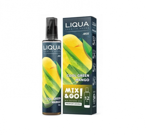 Příchuť LIQUA - Mix&Go - Cool Green Mango 12ml SnV