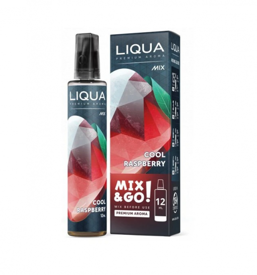 Příchuť LIQUA - Mix&Go - Cool Raspberry 12ml SnV