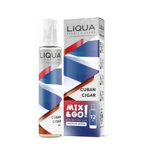 Příchuť LIQUA - Mix&Go - Cuban Cigar 12ml SnV