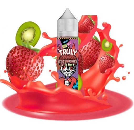 Příchuť Chill Pill SnV - Truly Strawberry and Kiwi / Jahody a kiwi 12ml