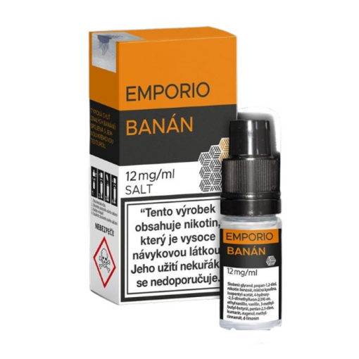 Nikotinová sůl EMPORIO Nic Salt Banán 10ml