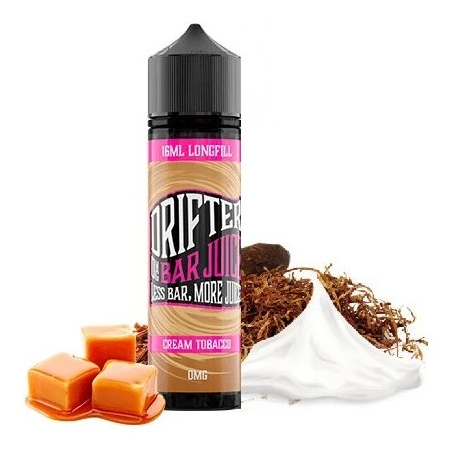 Příchuť Drifter Bar Juice - Cream Tobacco SnV 16ml