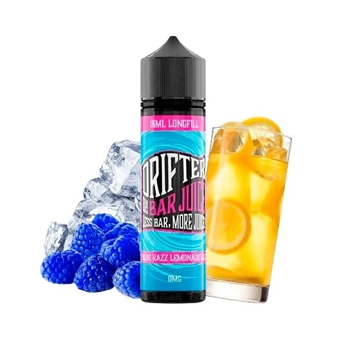 Příchuť Drifter Bar Juice - Blue Razz Lemonade Ice SnV 16ml