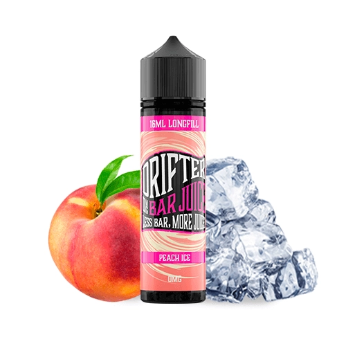 Příchuť Drifter Bar Juice - Peach Ice SnV 16ml