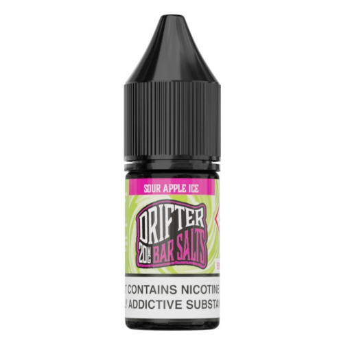 Nikotinová sůl Drifter Bar Salts Sour Apple Ice 10ml