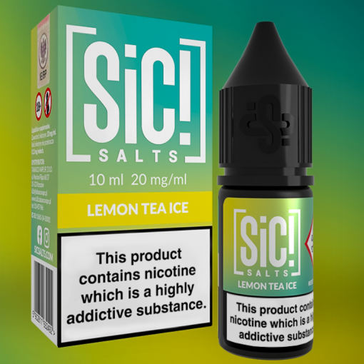 Nikotinová Sůl Sic! Salts - Lemon Tea Ice 10ml - 20mg