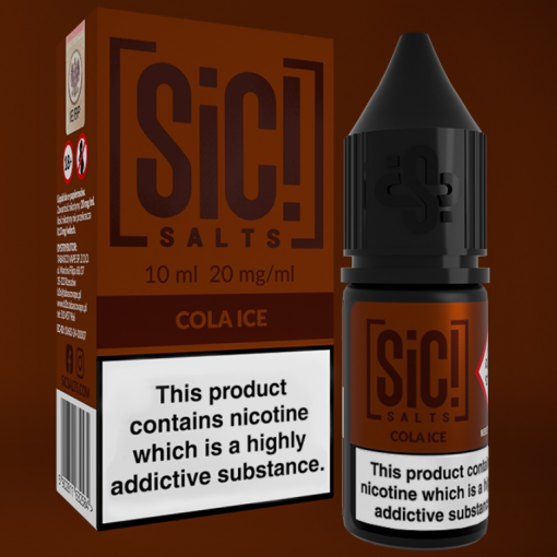 Nikotinová Sůl Sic! Salts - Cola Ice 10ml - 20mg