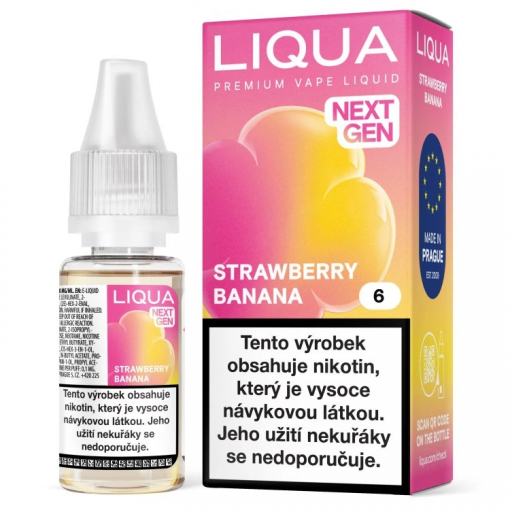 e-liquid LIQUA Next Gen - Strawberry Banana 10ml