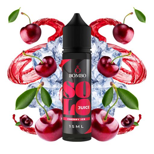 Příchuť SNV Bombo - Solo Juice - Cherry Ice 15ml