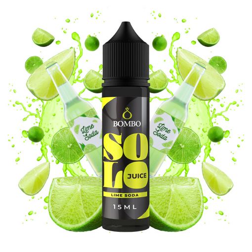 Příchuť SNV Bombo - Solo Juice - Lime Soda 15ml