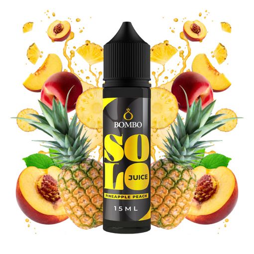 Příchuť SNV Bombo - Solo Juice - Pineapple Peach 15ml