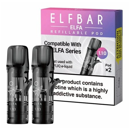 Elf Bar ELFA POD náhradní plnitelná cartridge - 2ks