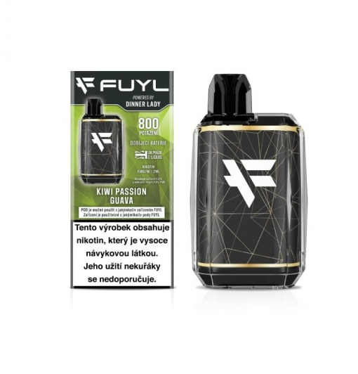 Dinner Lady FUYL POD Starter Kit - Kiwi Passion Guava