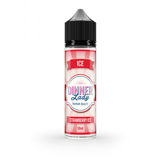 Příchuť Dinner Lady - Ice - Strawberry Ice 10ml SnV