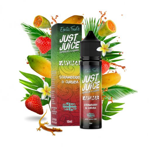 Příchuť Just Juice - Exotic - Strawberry & Curuba 10ml SnV