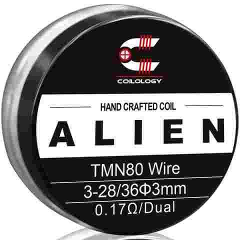 Spirálky Coilology Premium Handmade - Alien 0,17 ohm, 2 ks