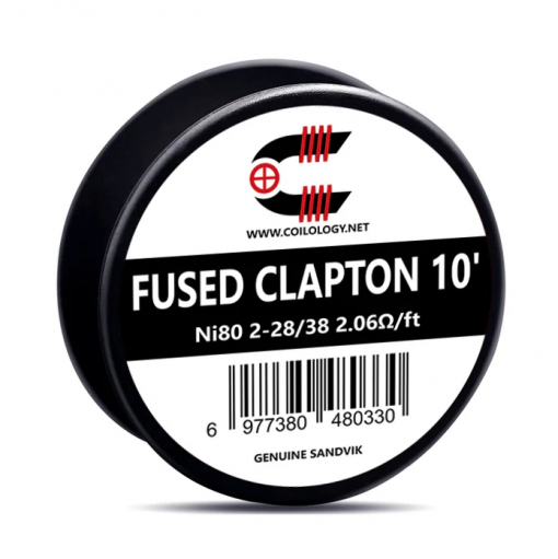 Coilology nichromový drát Ni80 -  Fused Clapton - 2,06ohm/ft - 3,04 m