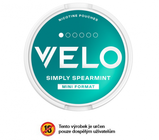 Velo Mini Simply Spearmint - 4mg