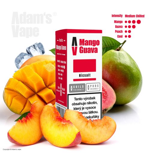 Adams Vape Nicsalt - Mango Guava 10ml